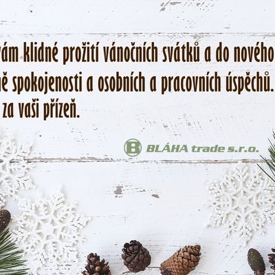 19.12.2022 - 01.01.2023 ZAVŘENO