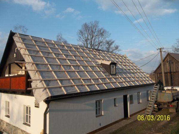 Rekonstrukce střechy včetně zateplení – fotka 6